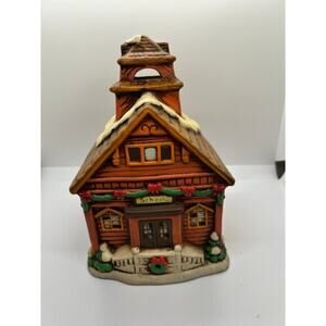 Lefton Christmas lighted village - school